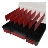 Gavetero Organizador Plastico Tornillos Divisiones Qbrick Xl