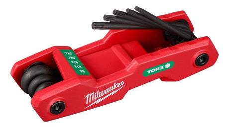 Juego de 8 Llaves Torx Plegables T9-T40 Milwaukee 4822-2184 4