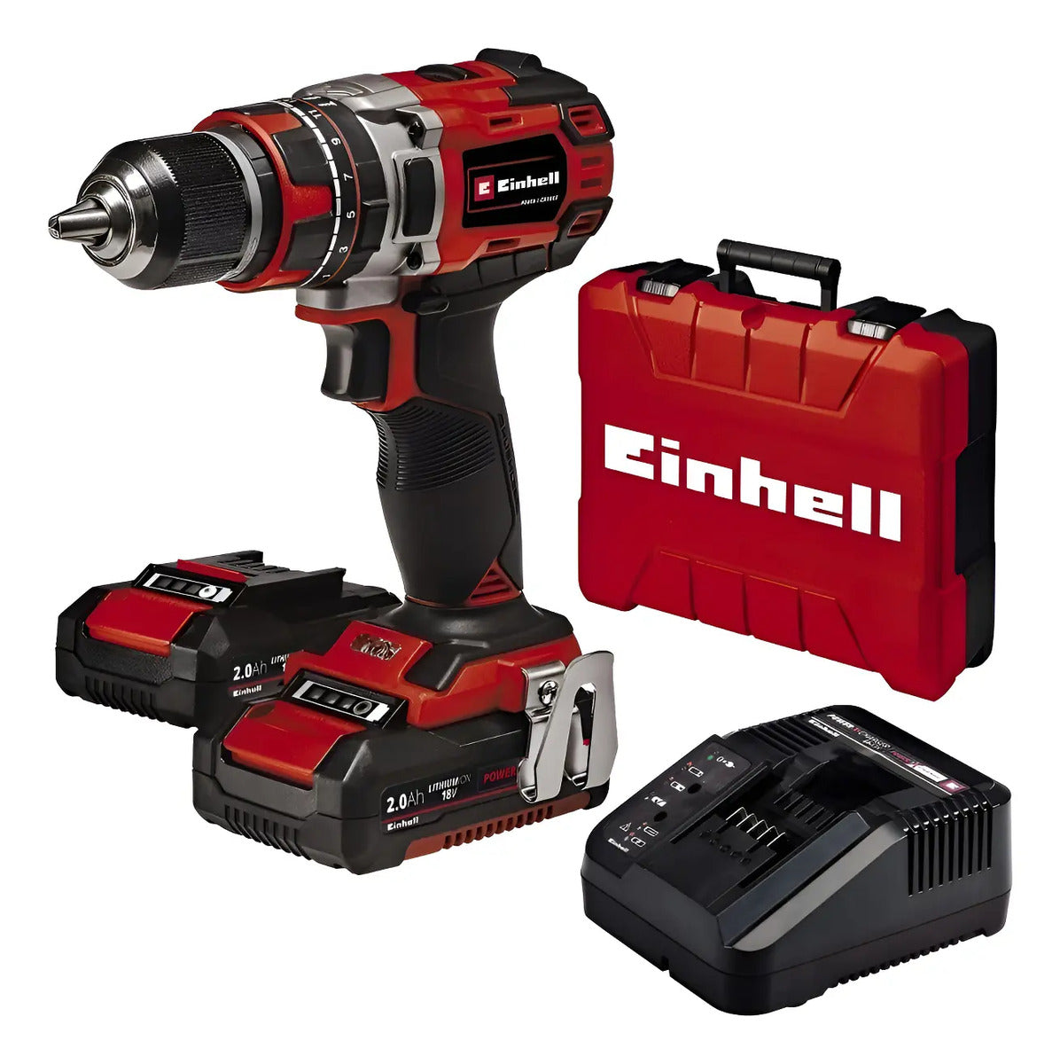 Einhell Taladro Percutor Inalambrico Bru