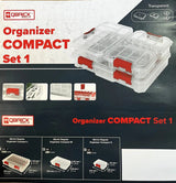 Set 4 Organizadores Plastico Tornillos Bulones Qbrick