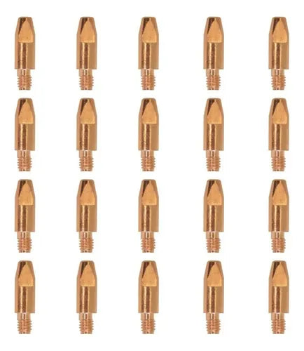 Pico Tubo Contacto Mig Torcha 250 Mb25 T25 M6 0,8mm X 20u