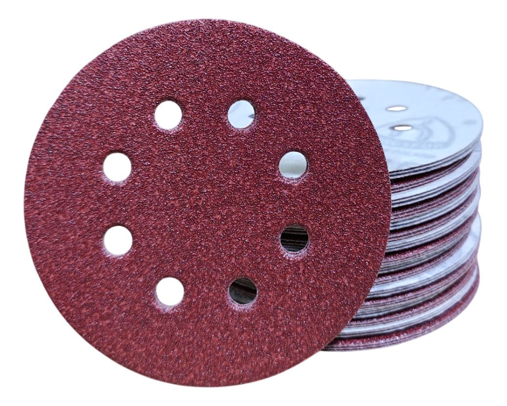 50 Discos Lija Klingspor Ps18 125 Grano 60 Con Abrojo Madera