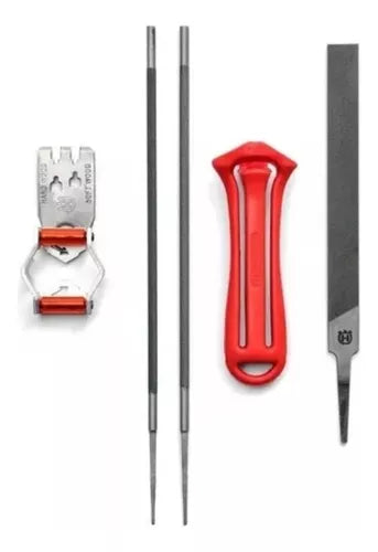 Kit Afilado Guia Calibre 3/8 Lp Lima Plana Redonda Husqvarna 9653601