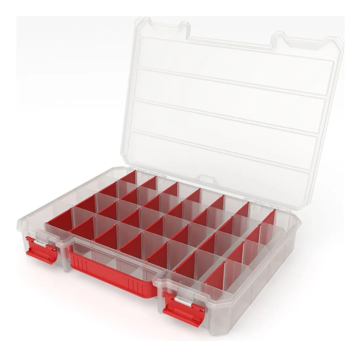Gavetero Organizador Plastico Divisiones Tornillos Qbrick Xl