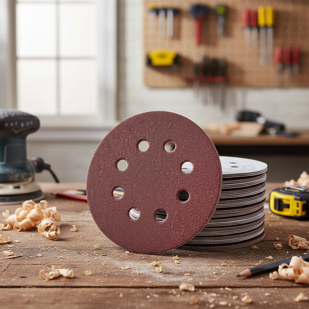 50 Discos Lija Klingspor Ps18 125 Grano 60 Con Abrojo Madera