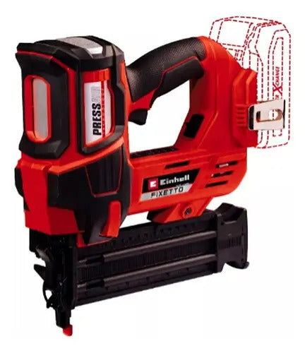 Clavadora Inalambrica Einhell Fixetto 18/50 + Bat 4ah + Carg