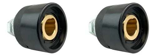 Borne Hembra Chasis 13mm Para Soldadora Inverter X 2u