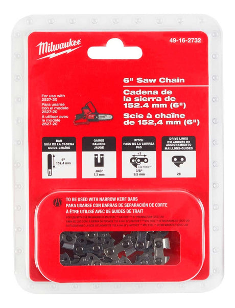 Repuesto Cadena 6" Milwaukee 2527-20 1