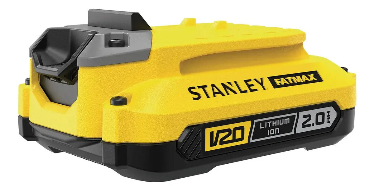 Kit Taladro Percutor 20v + Accesorios Stanley Scd712d2k