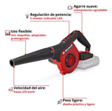 Sopladora Einhell Inalámbrico Te-cb 18/270 Li A Batería 18v