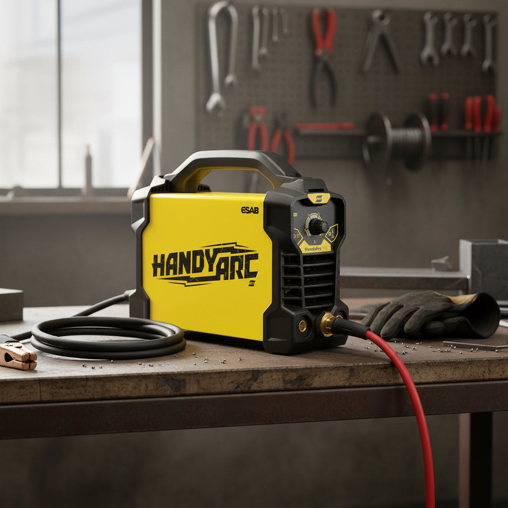 Soldadora Inverter Esab Handyarc 160i Color Amarillo/negro