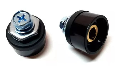 Conector Hembra Chasis Borne 9 Mm Wolfer Socket 10 25