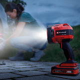 Linterna Inalámbrica Einhell 2500lm Bateria 2,5 Amp 12v Auto