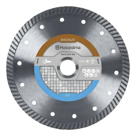 Disco Diamantado Turbo 115 Mm Husqvarna Tacti-cut S6