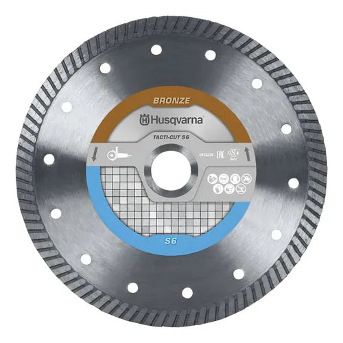 Disco Diamantado Turbo 115 Mm Husqvarna Tacti-cut S6