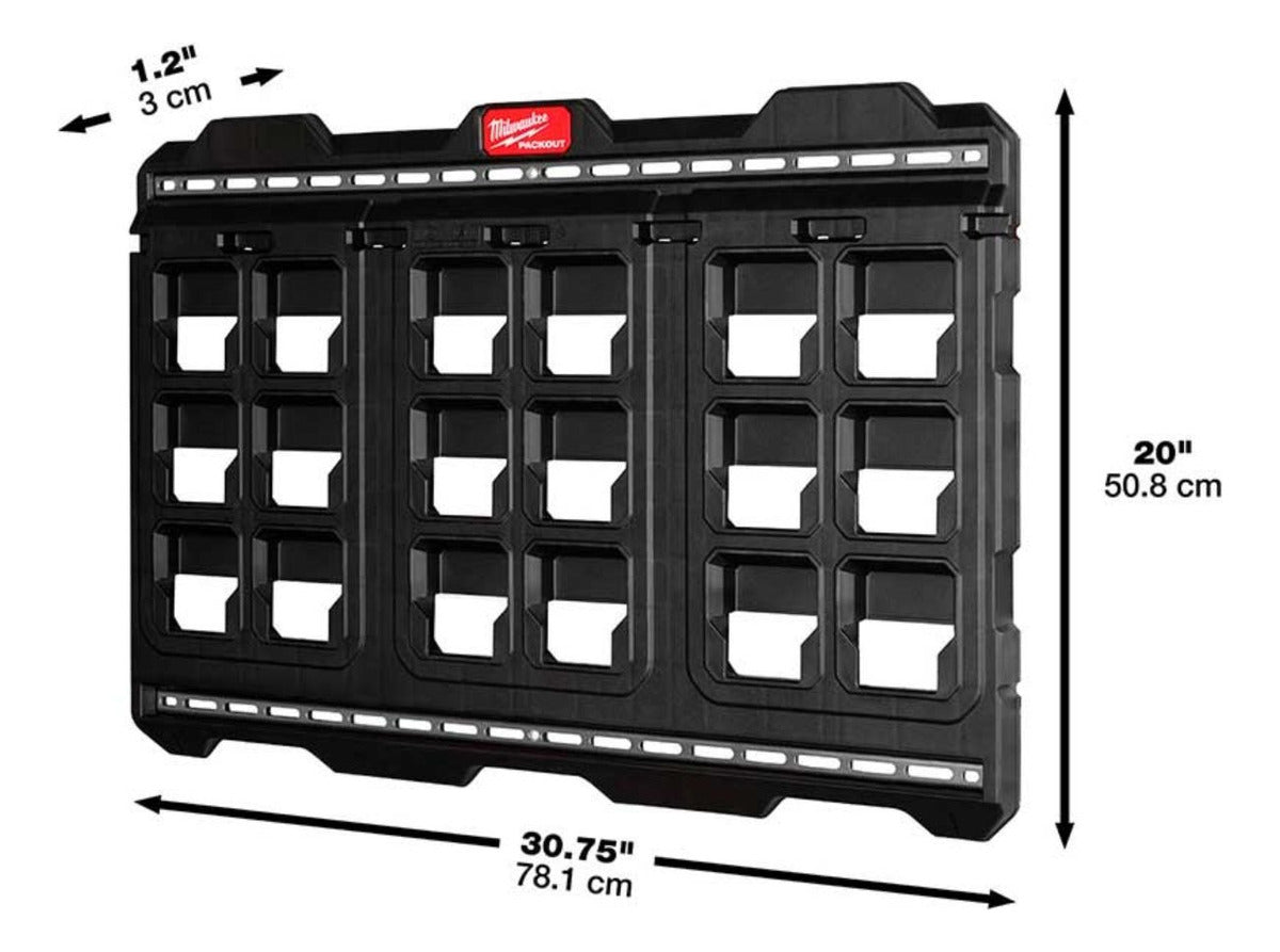 Placa De Pared Grande Packout Milwaukee 4822-8497 3