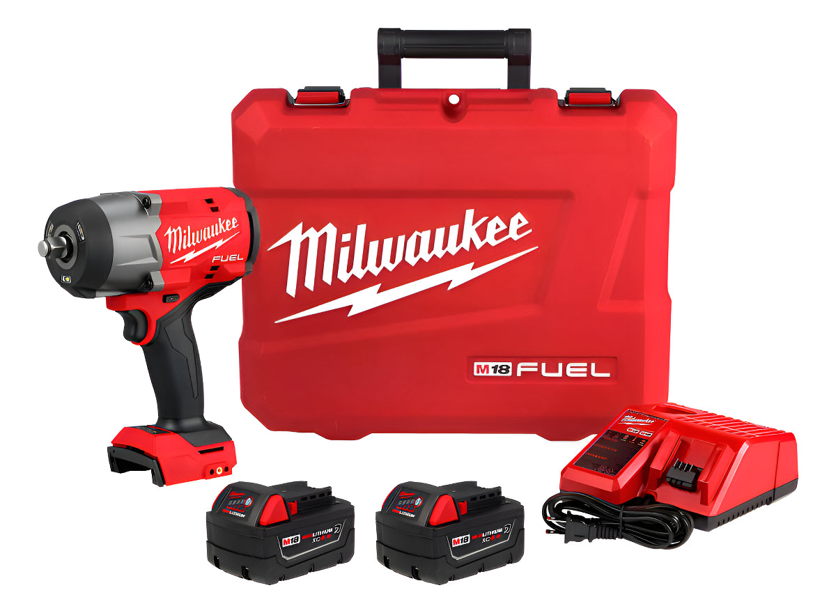 Kit Llave de Impacto 1/2'' Torque Alto Milwaukee 2967-259A 1