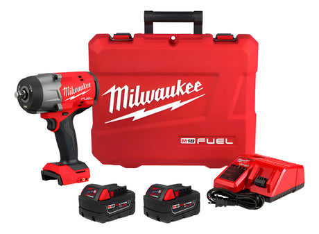 Kit Llave de Impacto 1/2'' Torque Alto Milwaukee 2967-259A 1