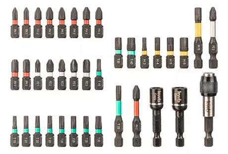 Juego 37 Puntas Para Atornillador Impacto Kwb 49109000