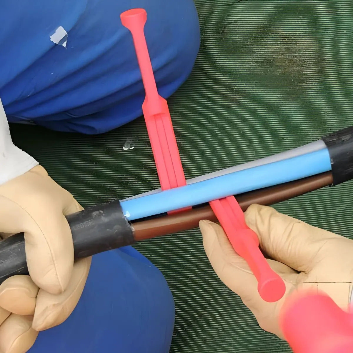 Cuñas Kit Separador De Fase Aisladas 1000v Preensamblado