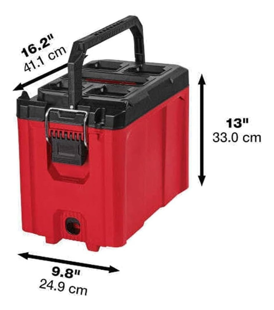 Caja Maletín Compacto Packout Milwaukee 4822-8422 2