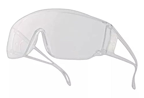 Anteojos Antiparra Seguridad Deltaplus Piton2 Clear Transpar Color del cristal Transparente.  frente