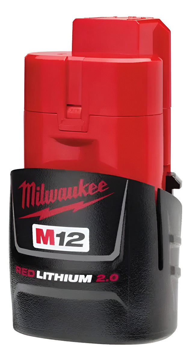 Batería M12 Ion Litio 2Ah. Red Lithium Milwaukee 4811-2420 1