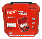 Juego de 15 Sierras Copa Bimetalicas Milwaukee 4922-4175 3