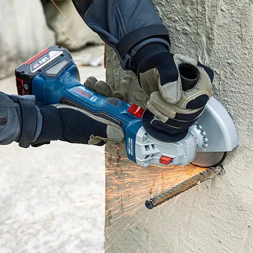 Amoladora 18v Bosch Gws 180-li + Taladro Percutor Gsb 185-li