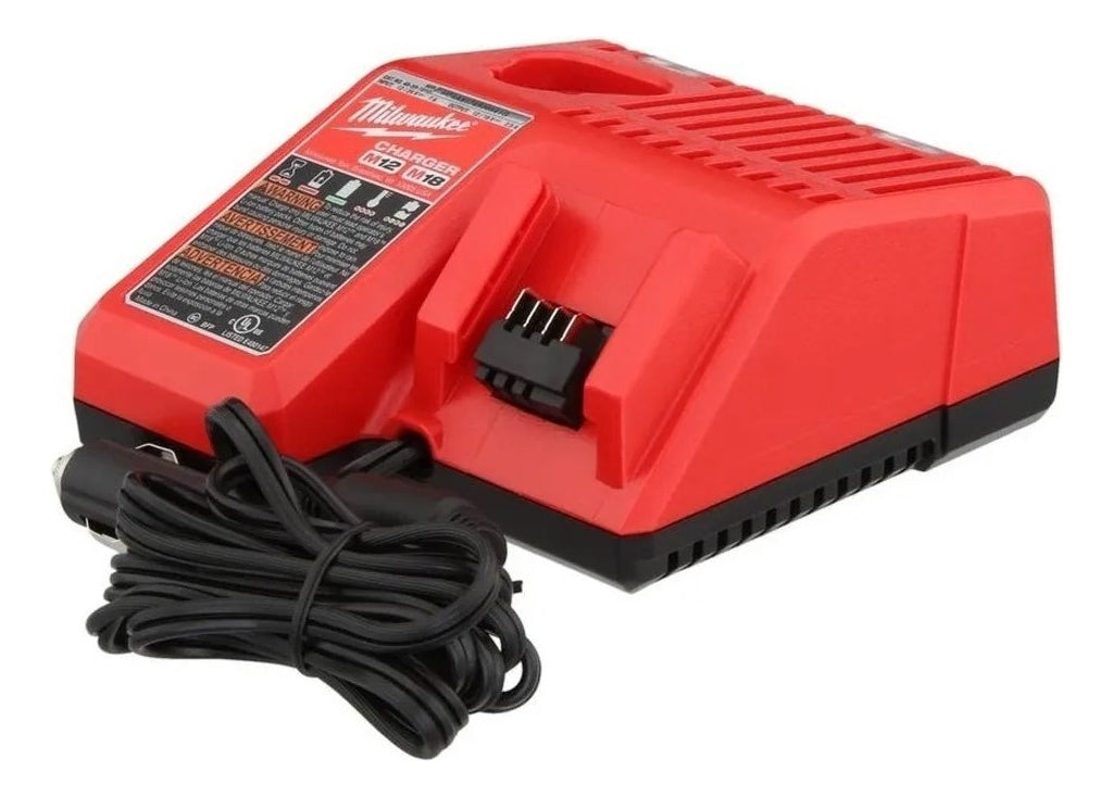 Cargador de Bateria Auto Dual M12-18 12V Milwaukee 4859-1810 2