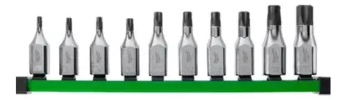 Set Kit Tubos Bocallaves Torx 3/8 10 Pz Milwaukee 48-22-9531