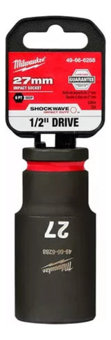 Tubo De Impacto Enc 1/2 27mm Largo Taller Milwaukee 6288 3