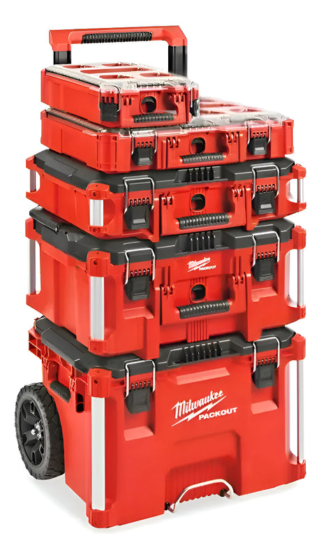 Torre de 5 Cajas de herramientas Modular Packout de Milwaukee 1