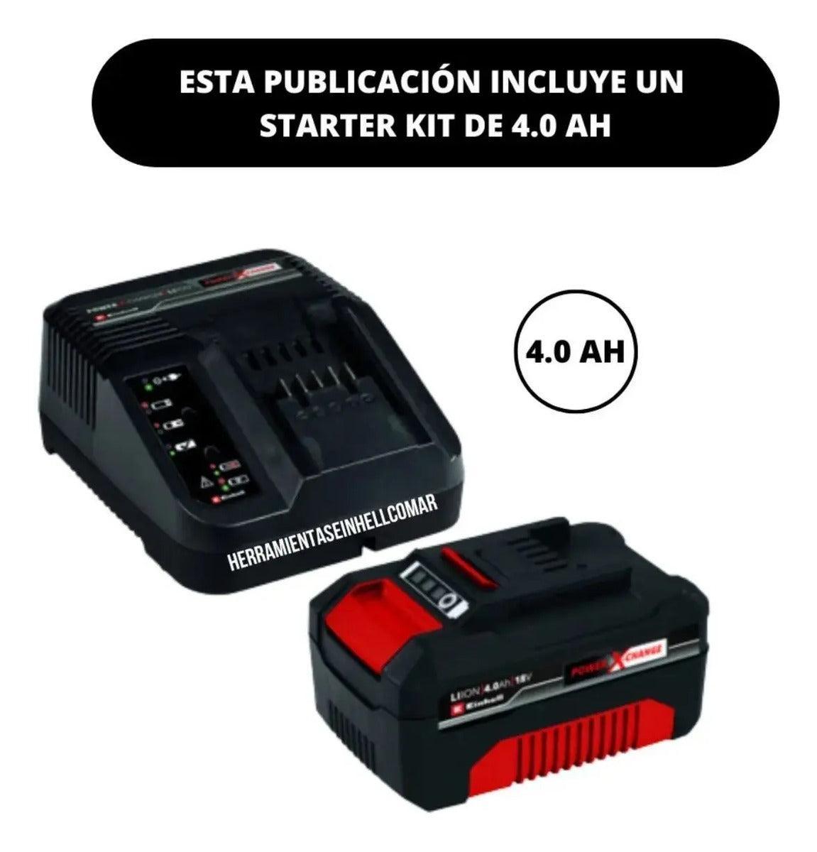 Motosierra A Batería Ge-lc 18 Li 18v + Batería + Cargador