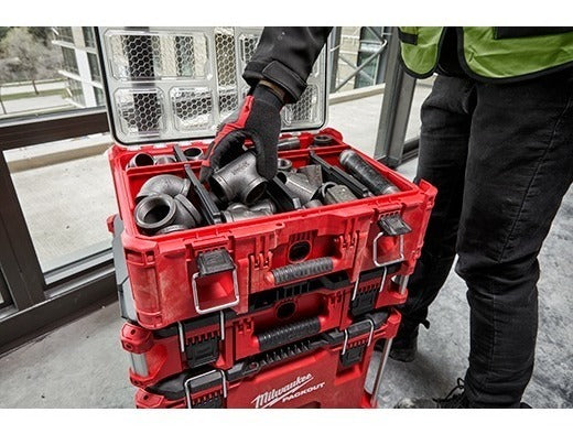 Caja Organizadora Alta con Divisores Packout Milwaukee 4822-8432 2