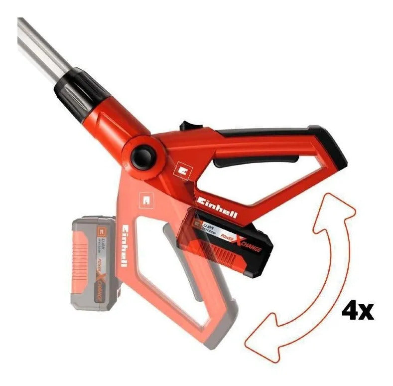 Cortacerco Podador Altura Einhell C/2 Baterías 4a Cargadores