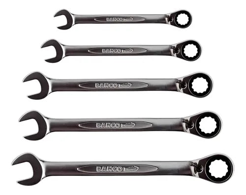 Juego Llaves Puntacorona C/chicharra Fija 8-19 Bahco 2rm/5h