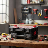 Caja Herramientas Qbrick Pro Foam + Organizador 300 Apilable