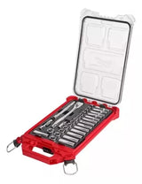 Set Bocallaves Enc 3/8 32 Piezas Packout Milwaukee 4822-9482