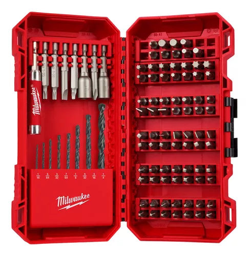 Juego Puntas Brocas 95 Pz Para Caja Packo 48321556 Milwaukee