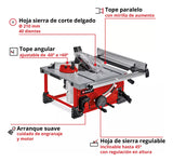 Sierra De Mesa Inalám Einhell Te-ts 36/210 +2bat 4ah+2carga