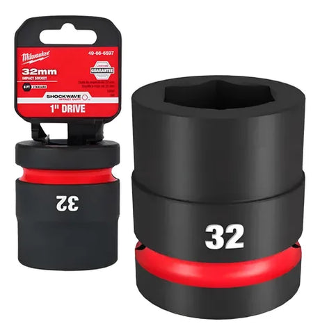 Tubo De Impacto Corto Encastre 1 32mm Milwaukee 4966-6597