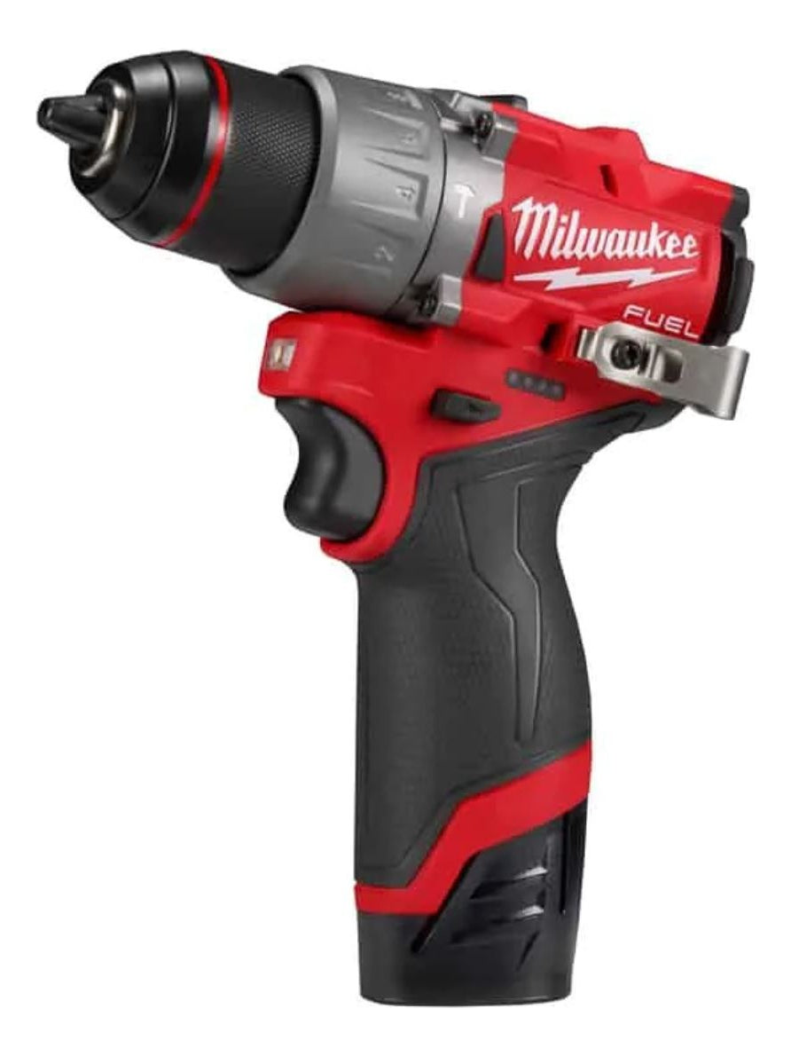 Taladro Atornillador Percutor 13mm M12 Fuel Milwaukee 3404-259A (4 Gen) 3