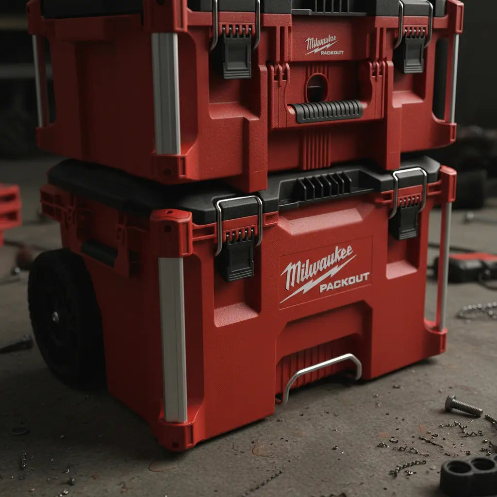 Carro De Herramientas Modular Cajas Rack Milwaukee 3 Packout