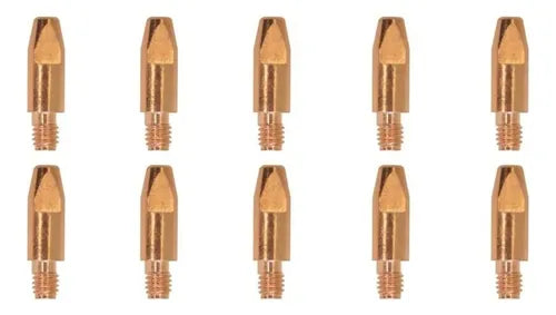 Punta Pico Tubo Contacto Torcha Mig Mag 250 Amp 0,8 Mm X 10