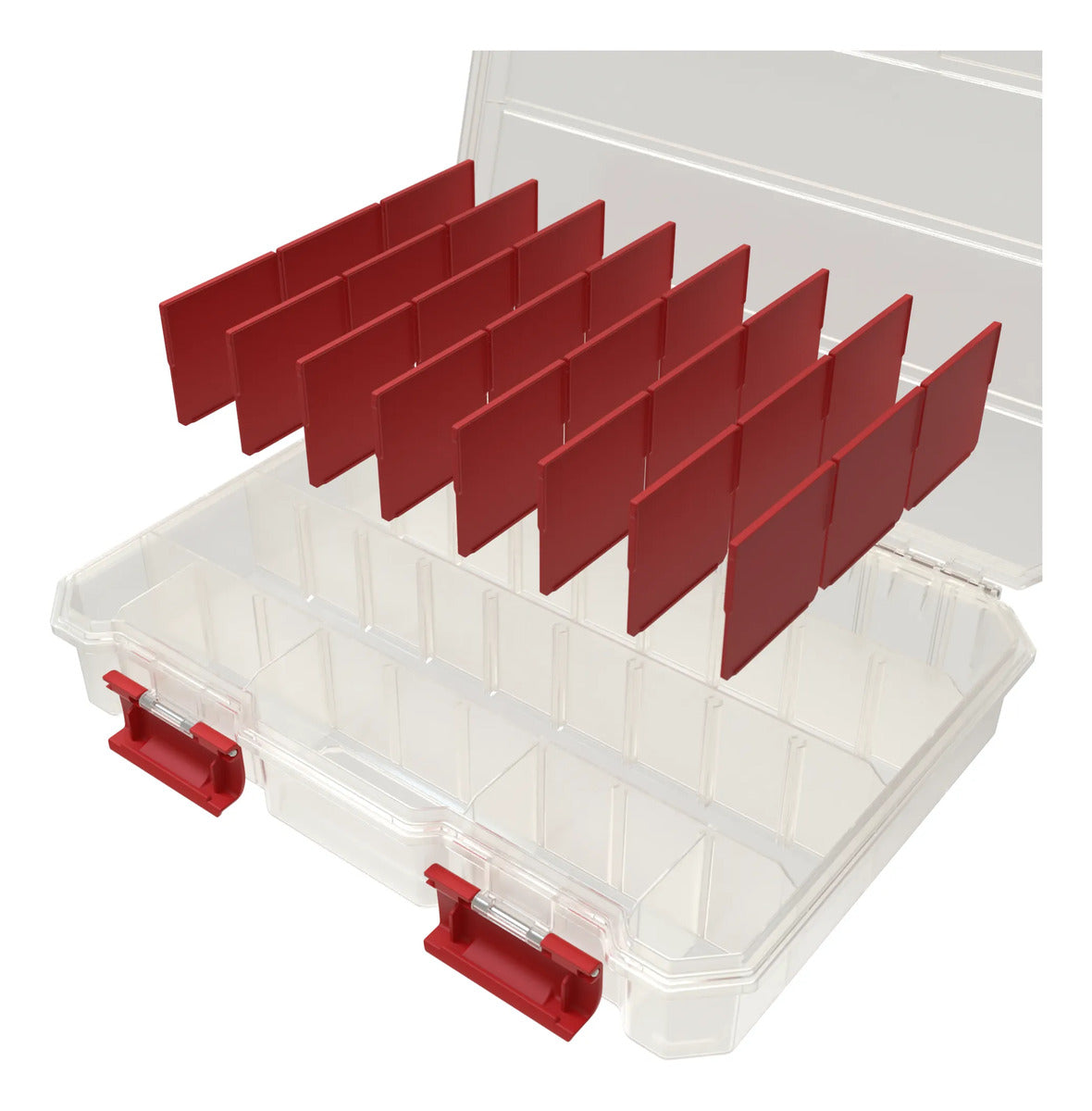 Gavetero Organizador Plastico Divisiones Tornillos Qbrick L