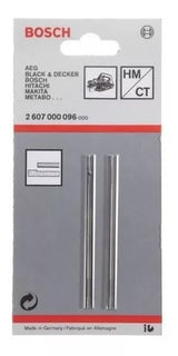 Juego De Cuchillas Para Aviones Con 2 Cuchillas Bosch 2607000096