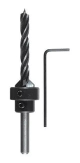 Avellanador Con Mecha Broca 4mm Tornillo Carpintero Kwb 49513104