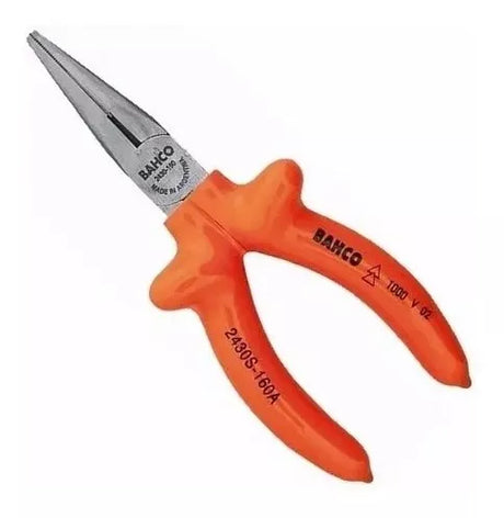 Pinza De Punta Semiredonda Bahco Aislada 1000v 2430s-160a