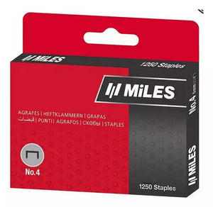 Grampas N4 Para Engrampadoras 6 mm x1250 Miles